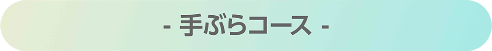 手ぶらコース